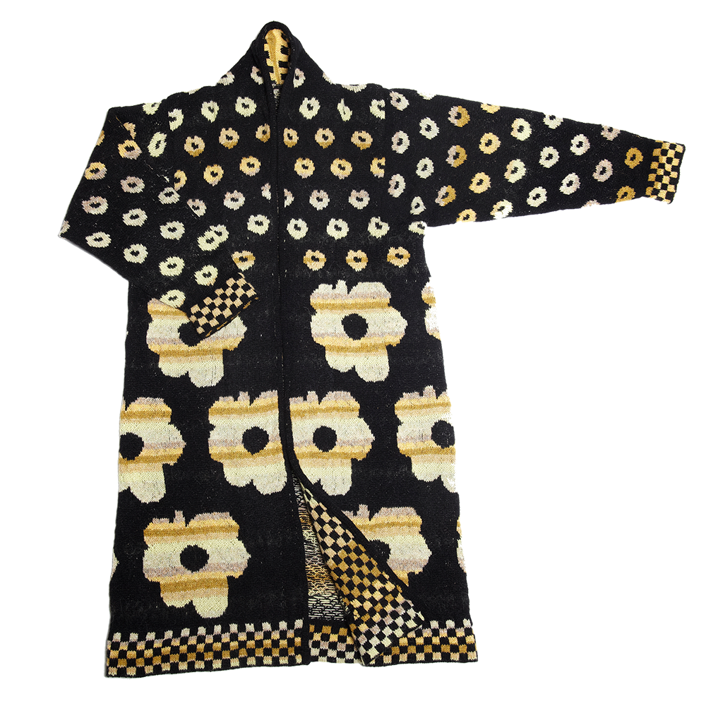 FLOWER POWER Coat | MIDNIGHT