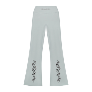 Light Teal High Rise Flared Leggings