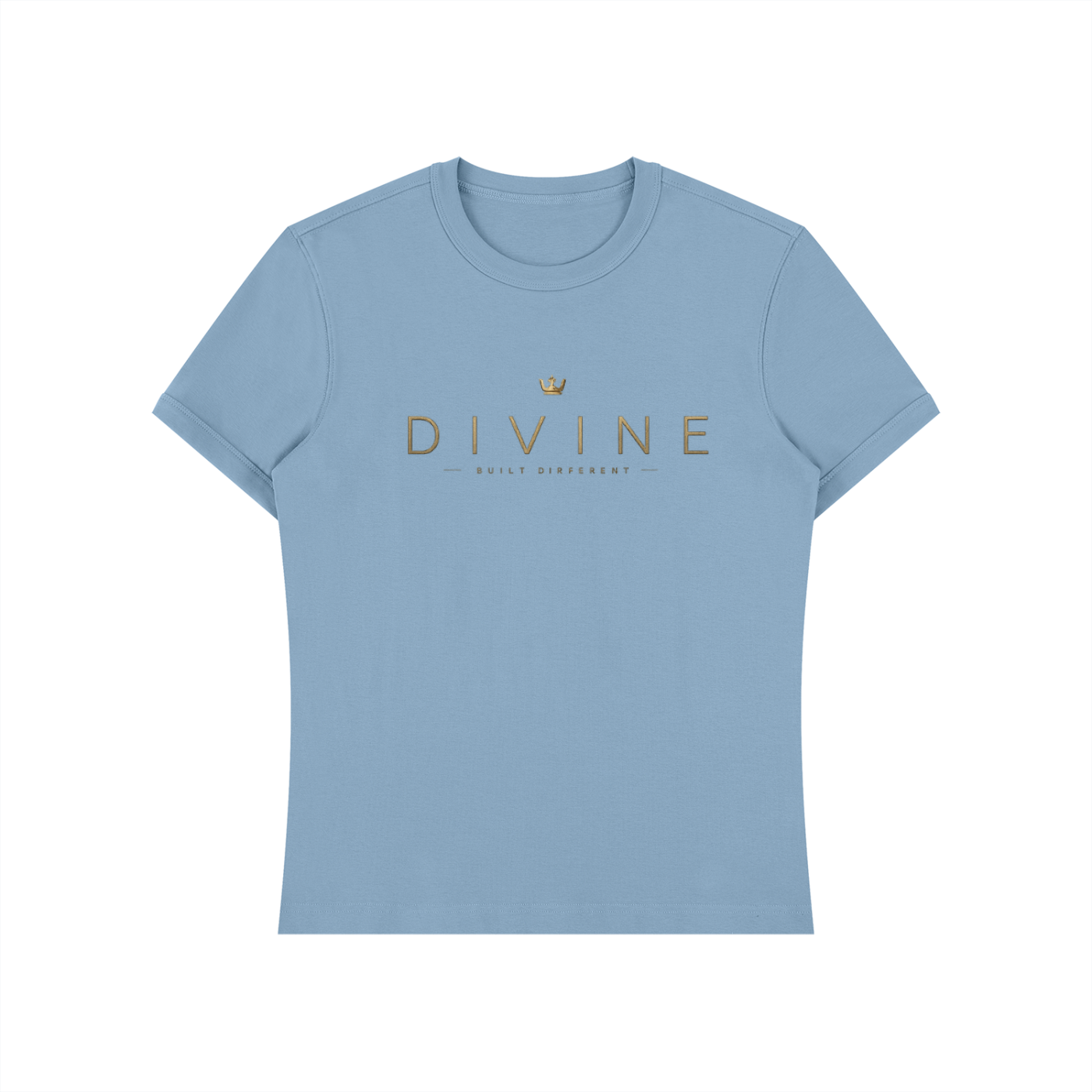 DIVINE "Built Different" Heavyweight Slim Fit T-Shirt