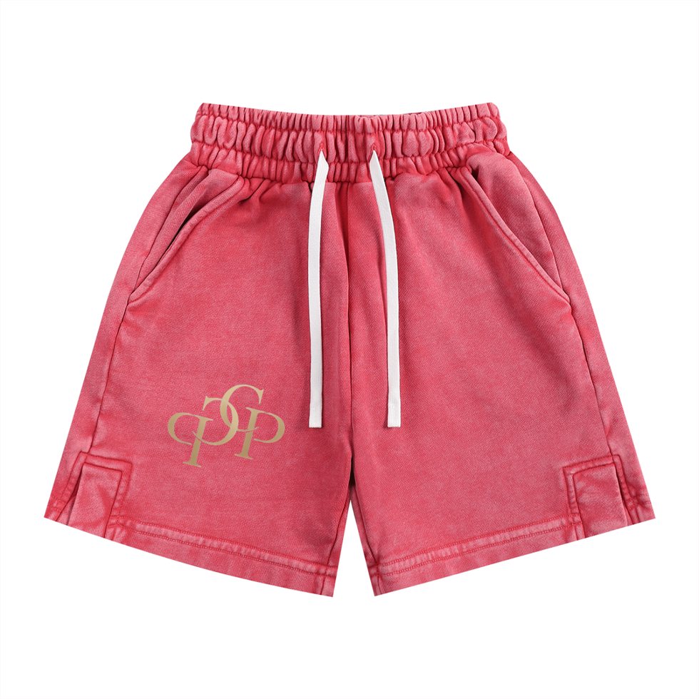 Pink Vintage Adventure Shorts