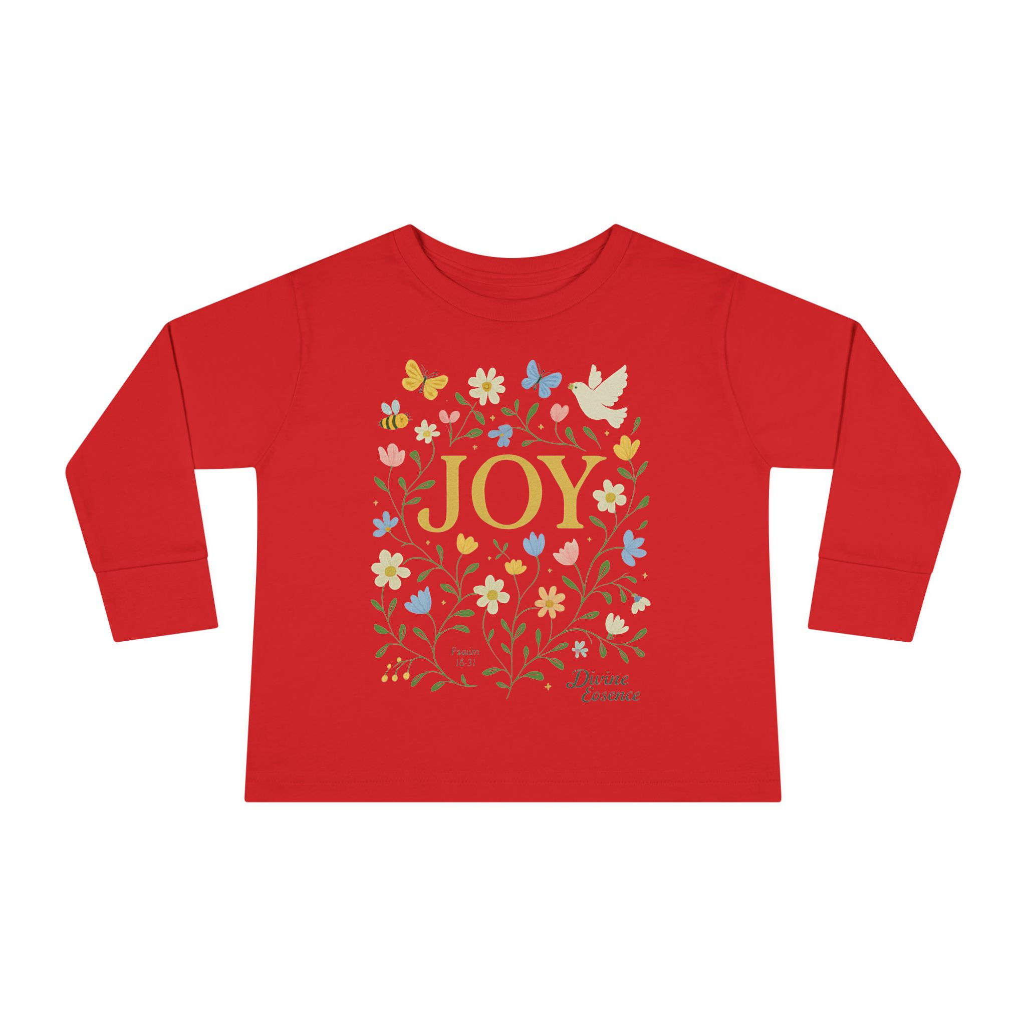 Little Blossom Joy™ Toddler Long Sleeve Tee