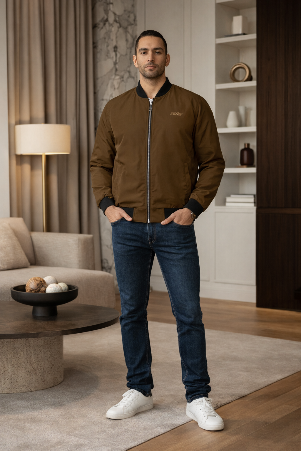 Exxenze Signature Bomber Jacket