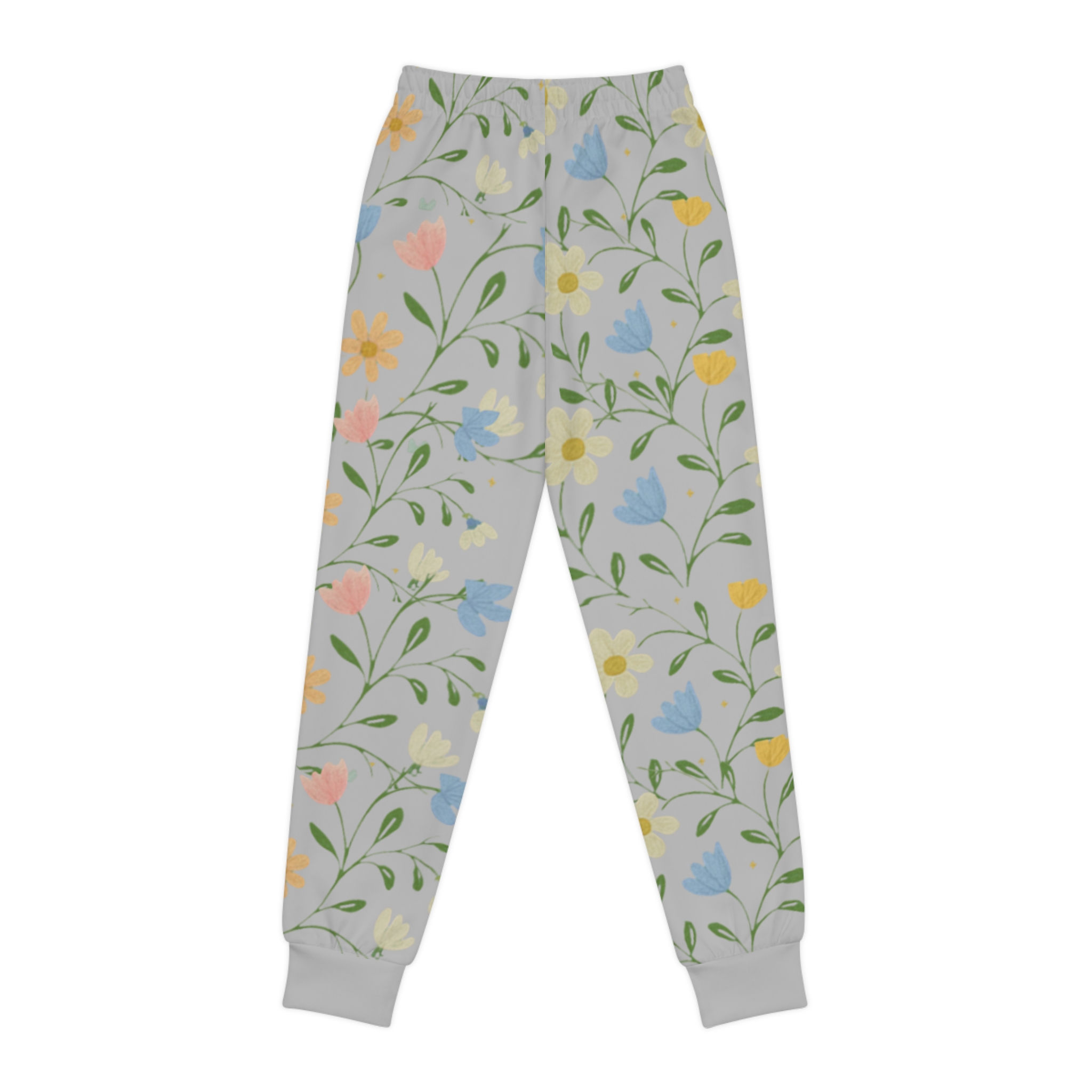 Joyful Bloom™ Youth Joggers – Grey
