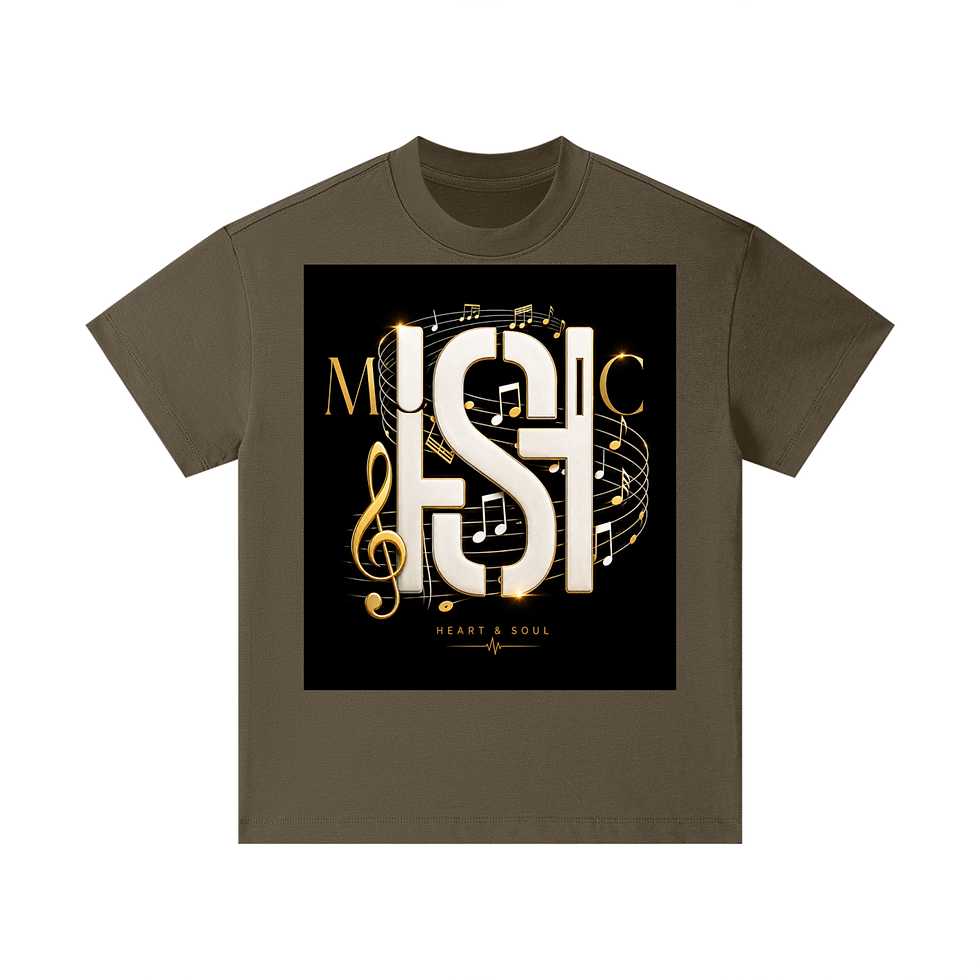 Thumbnail: Music For the "Heart & Soul" Kids T-Shirt