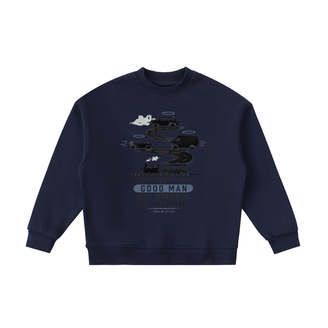 Navy Blue GP Kids™ Purpose Path Crewneck Sweatshirt