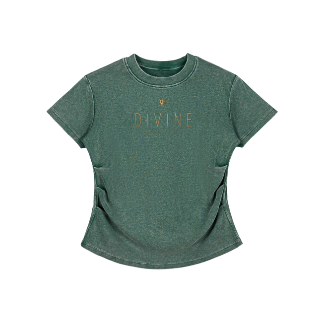 Green Vintage Wash Tee