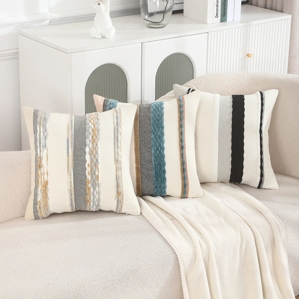 BohoStripedChenilleThrowPillowCovers.webp