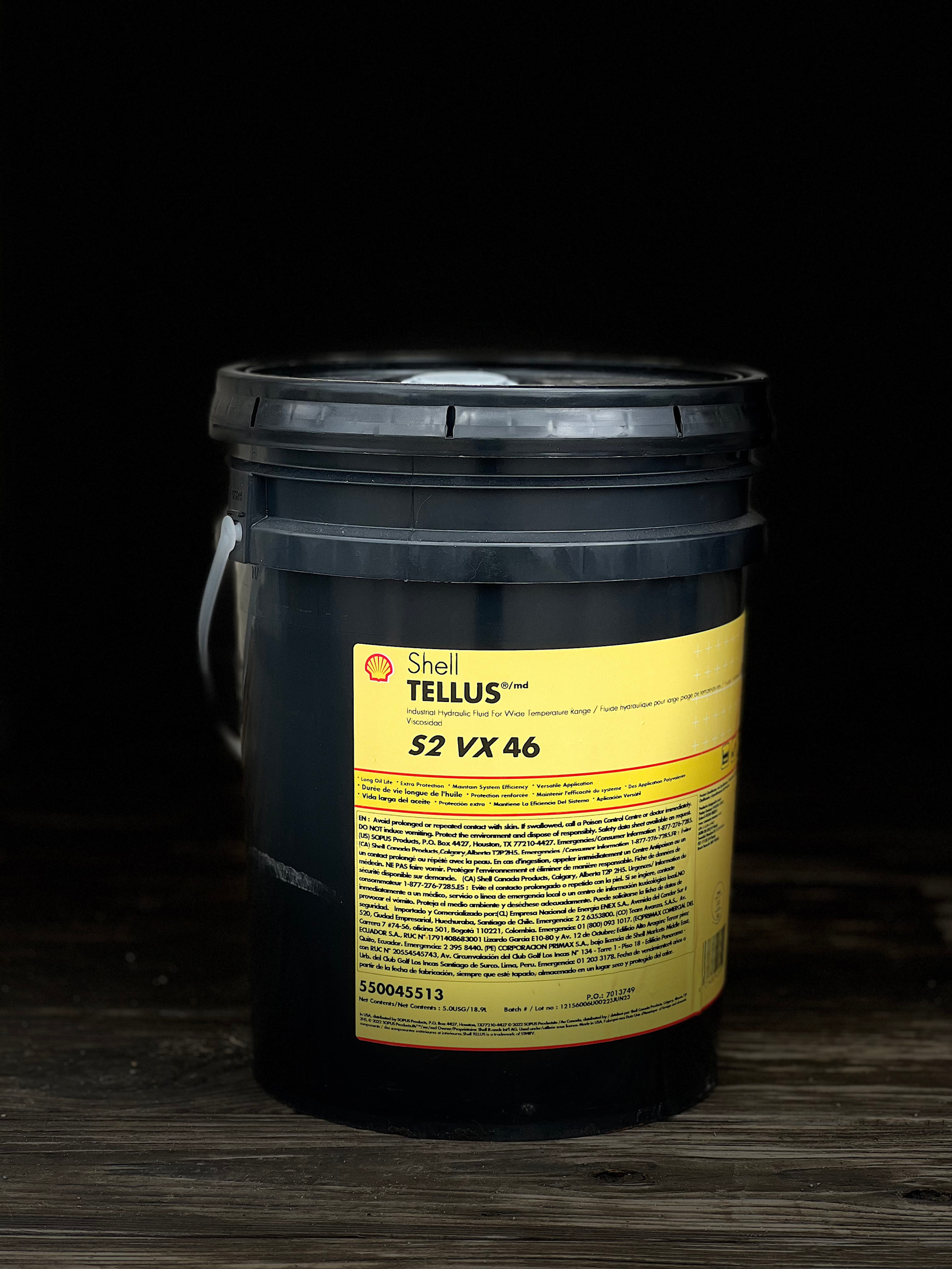 Shell Tellus S2 VX 46 - Shell Tellus S2VX46 1/5-(2404)