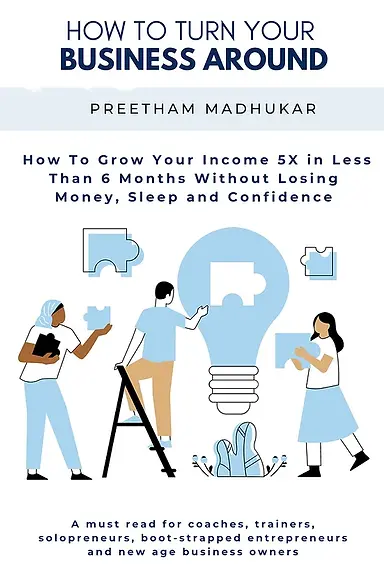 How To Turn Your Business Around Book By Capt. Preetham Madhukar, Founder Skills Beyond Education Bangalore