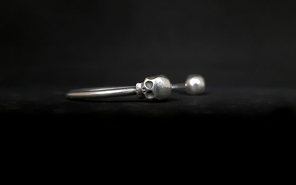 Miniatura: Brazalete SKULL