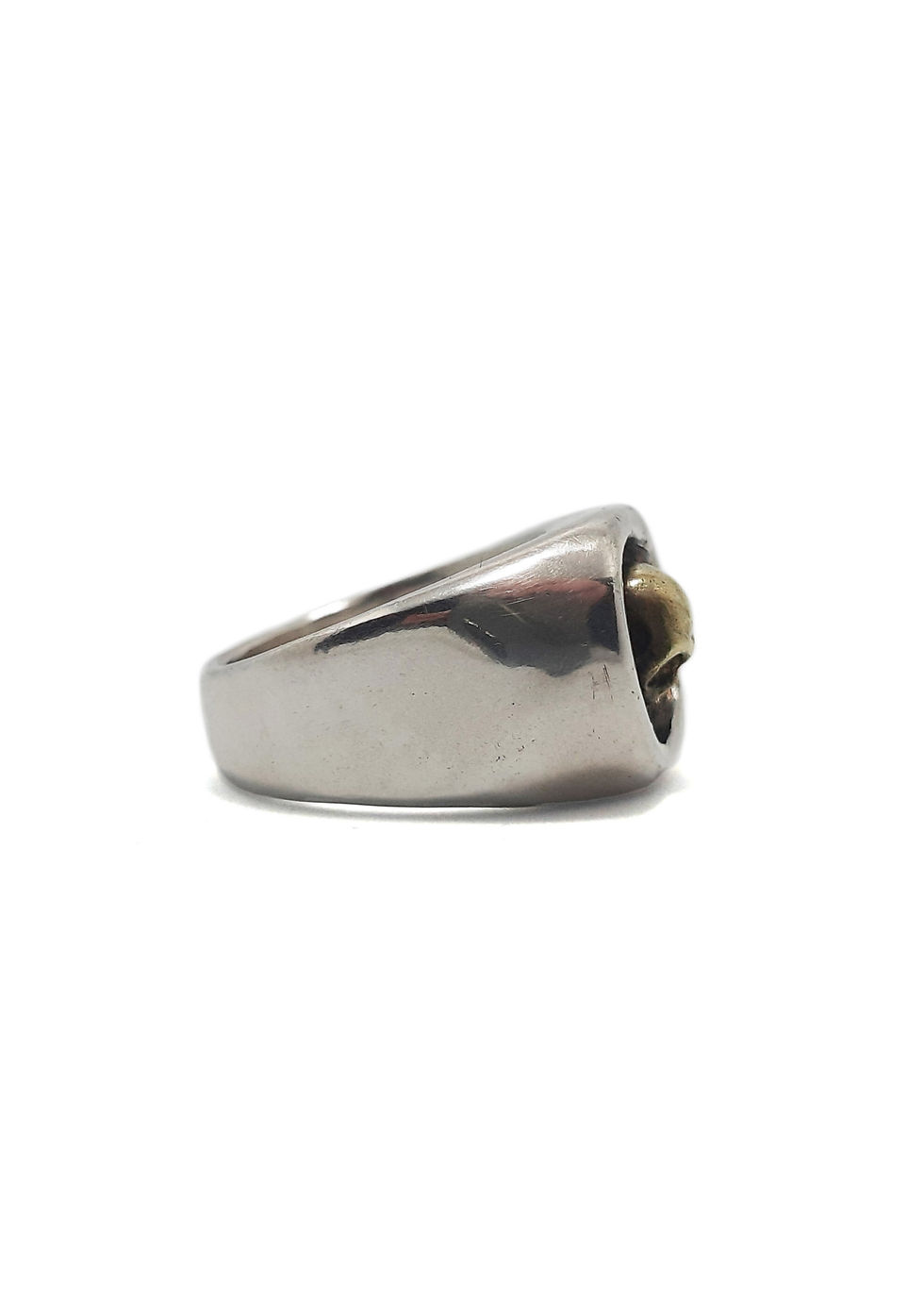 Miniatura: Anillo sello TINY SKULL