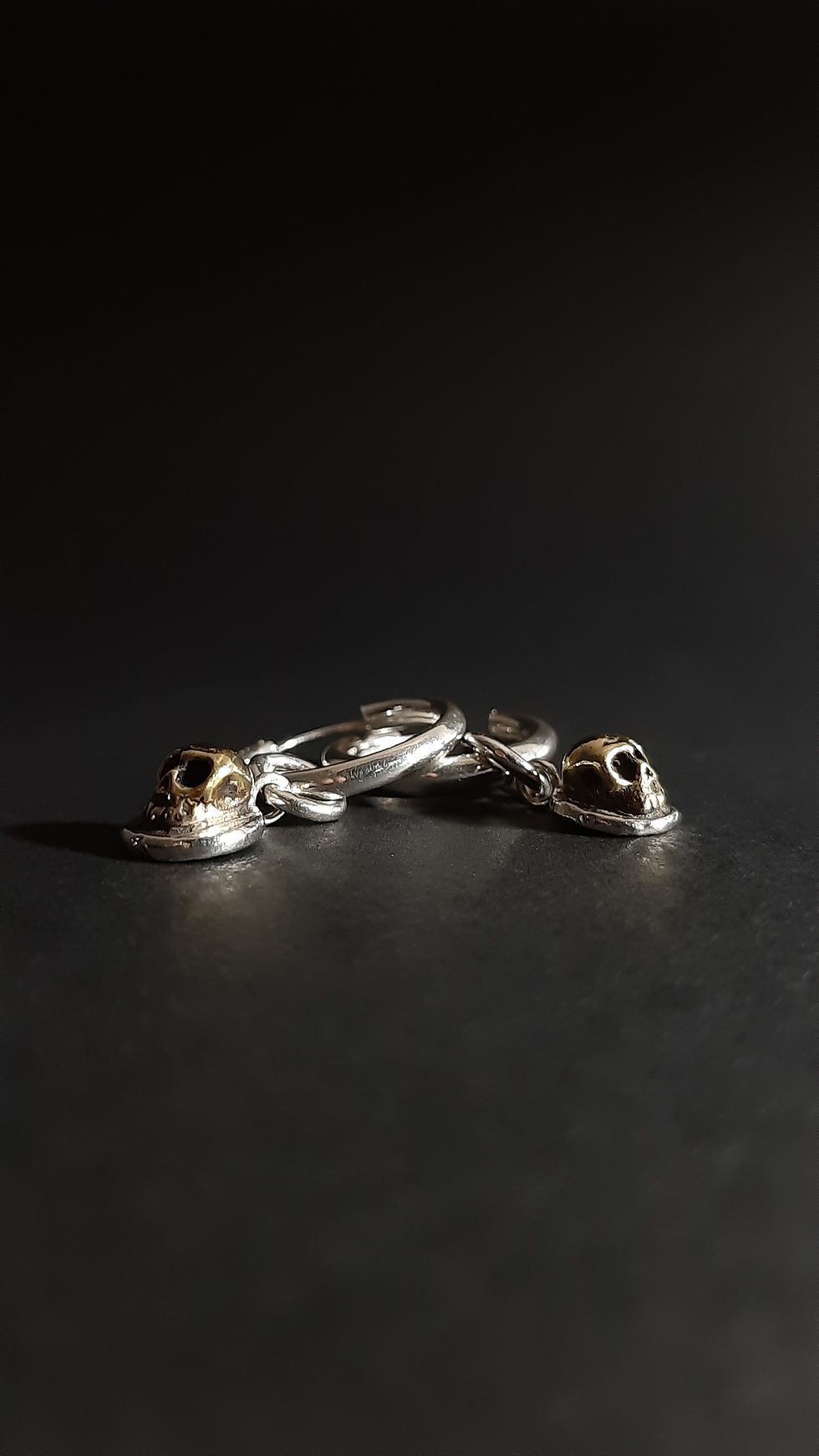 Miniatura: TINY SKULL Hoops