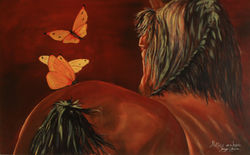 " Flutter On A Horse "