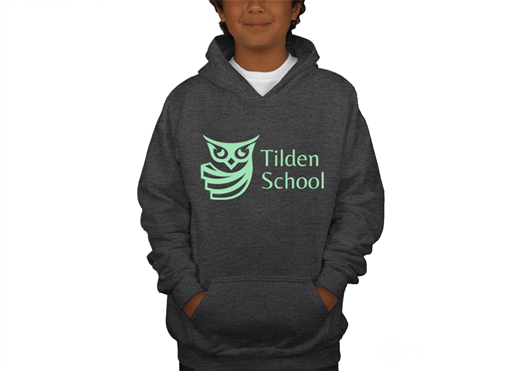 Gray Logo Hoodie (Adult + Youth)