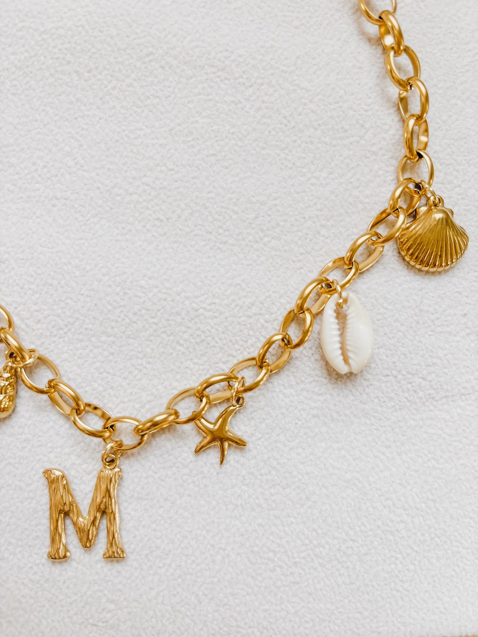 Thumbnail: Beachy Charm Necklace 