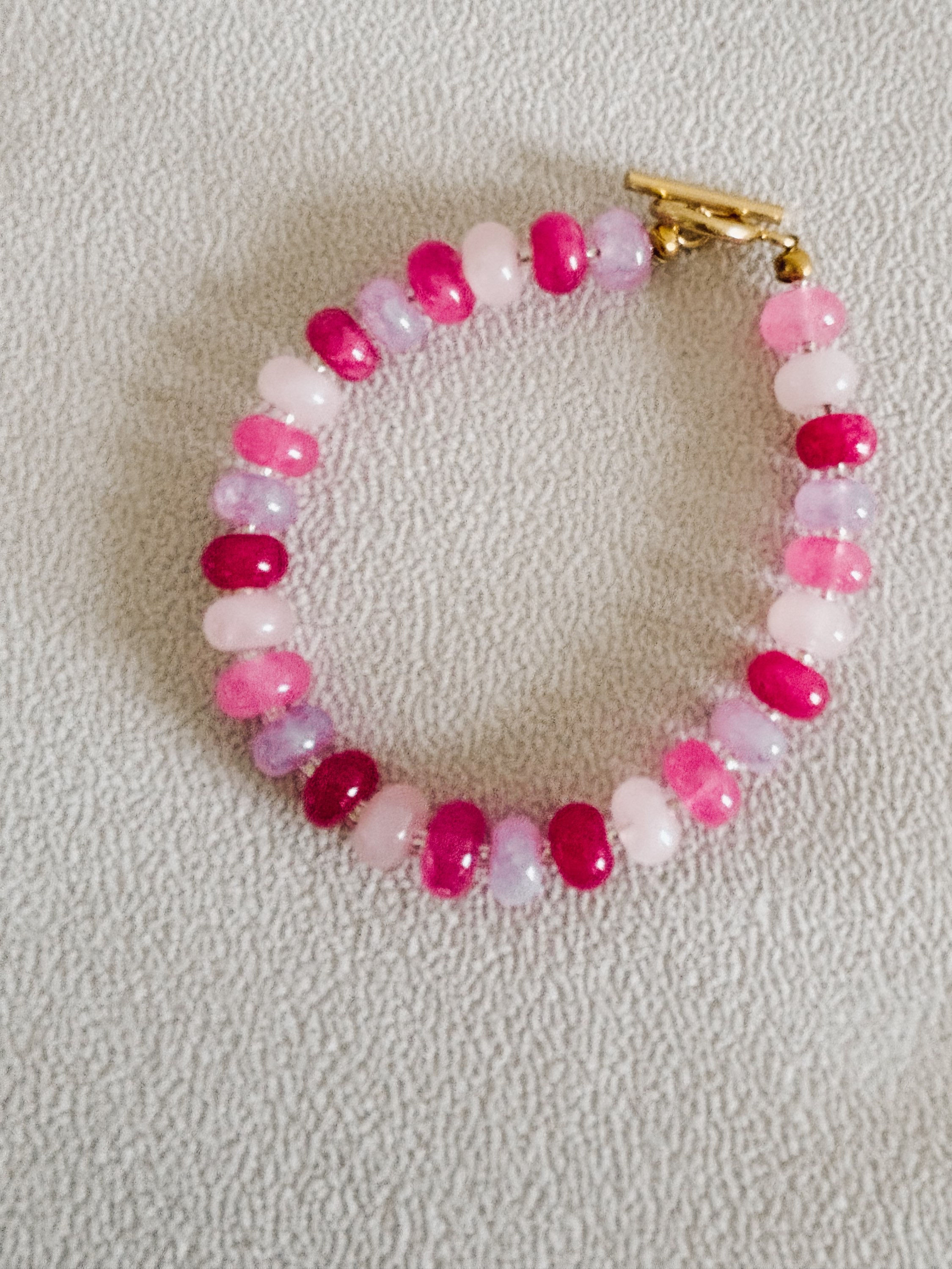 Gem Candy Bracelet - Pinky Perfect .5