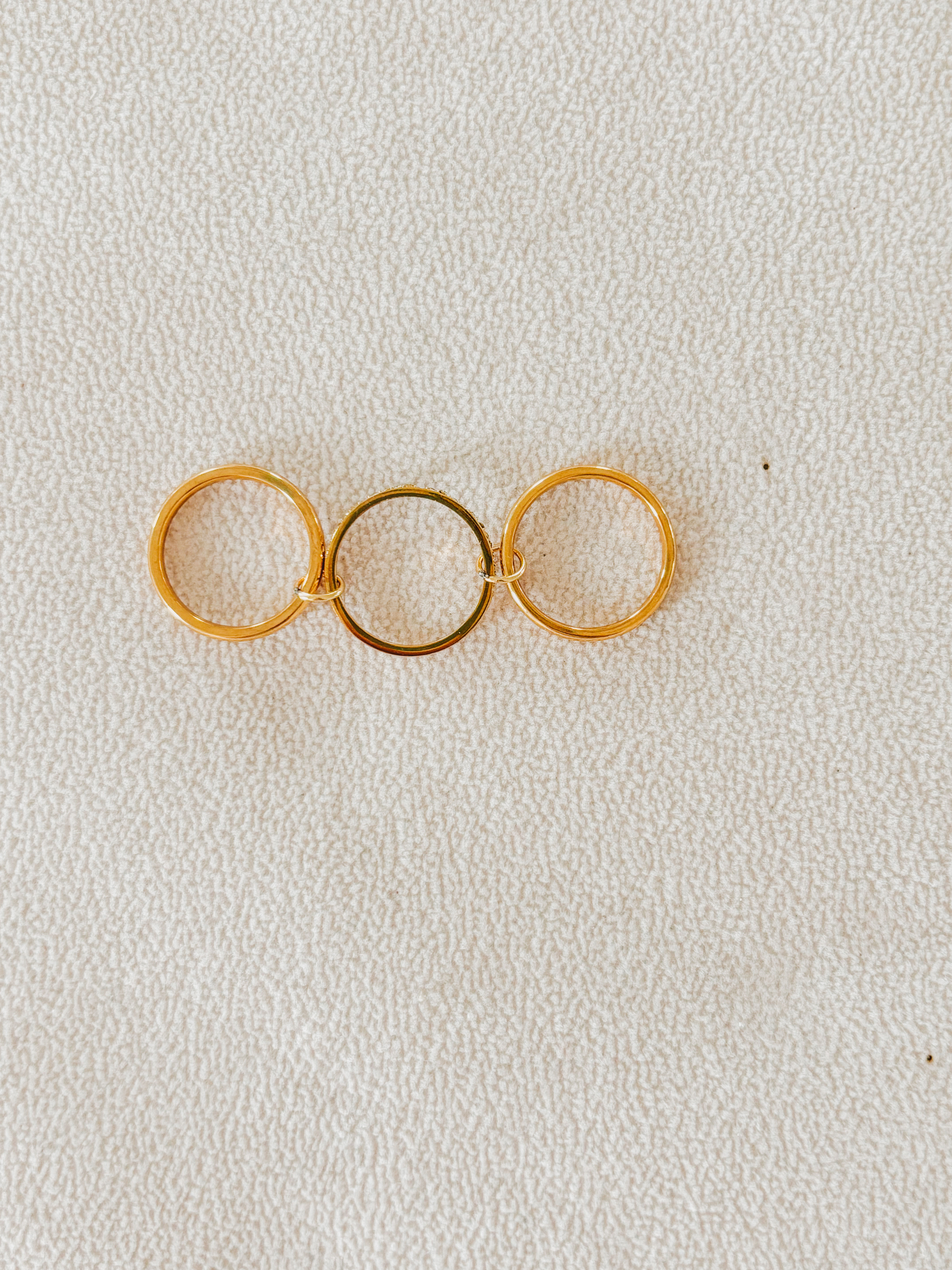 Triple Linked Rings: Size 6