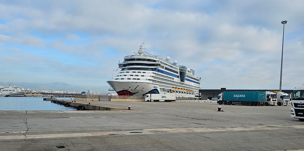 Taufreise der "neuen" AIDAluna ab/bis Palma de Mallorca
