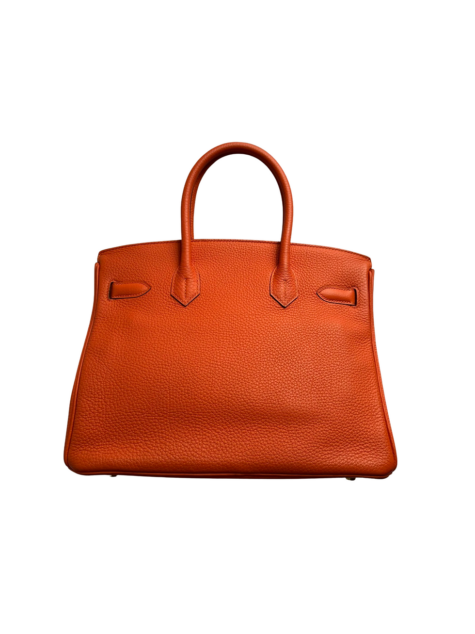 Hermes Birkin Poppy Orange 30 GHW | sassiluxe