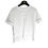 Thumbnail: Chanel white shirt w/chanel logo & 2 front pockets