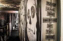 Mural for Shimmy nightclub in London.