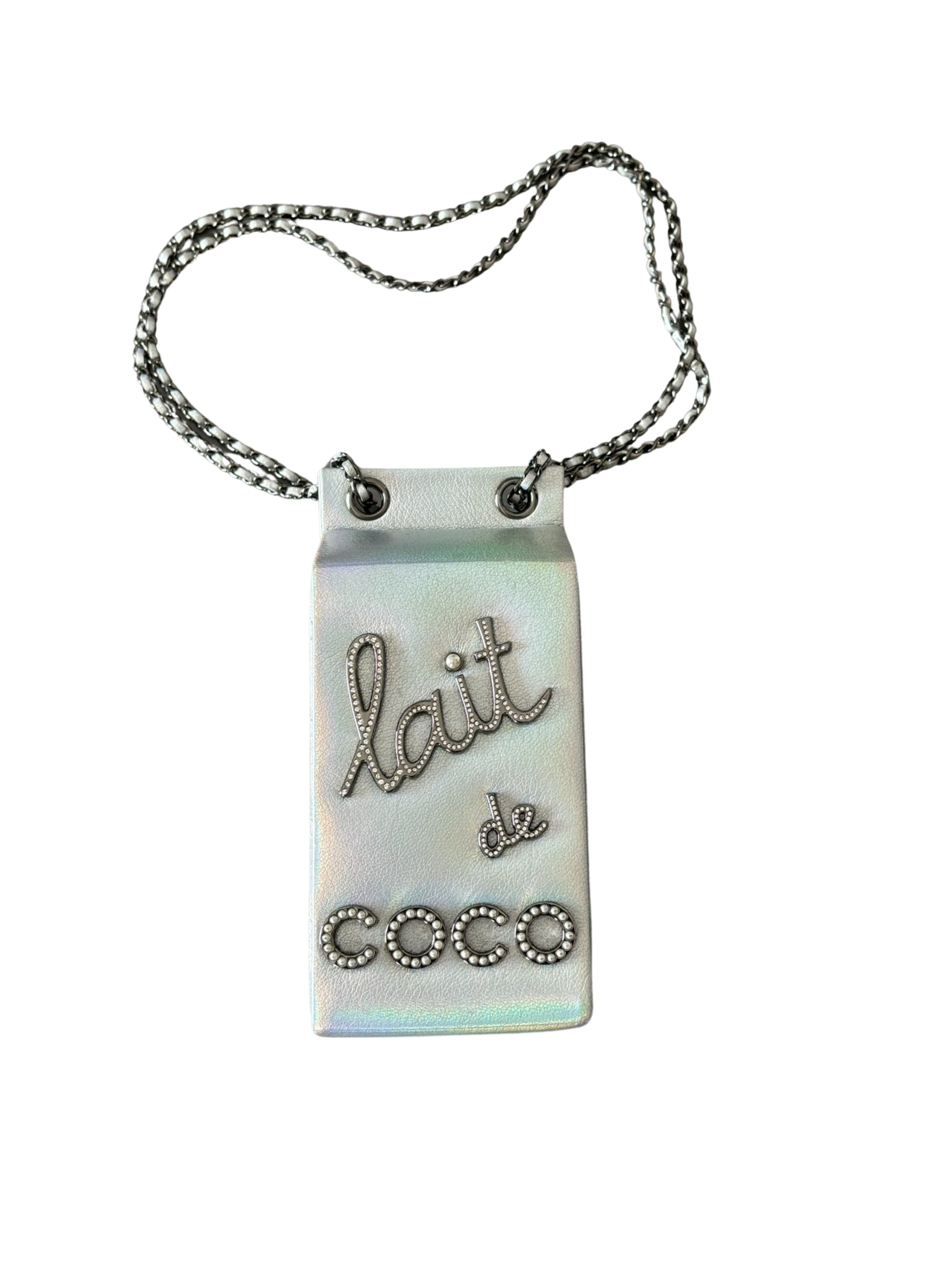 Chanel Iridescent Milk Carton bag