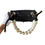 Thumbnail: Chanel Tweed Mini Pearl  Handle Flap Black Ecru