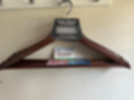 Hangers Pack of 5 - Wood(Solid Walnut)
