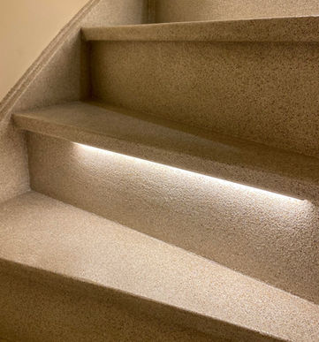 Creastairs met verlichting