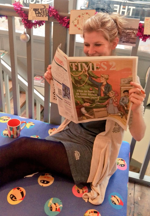 Times 2 Enid Blyton Cover by...ahem, Eileen Soper