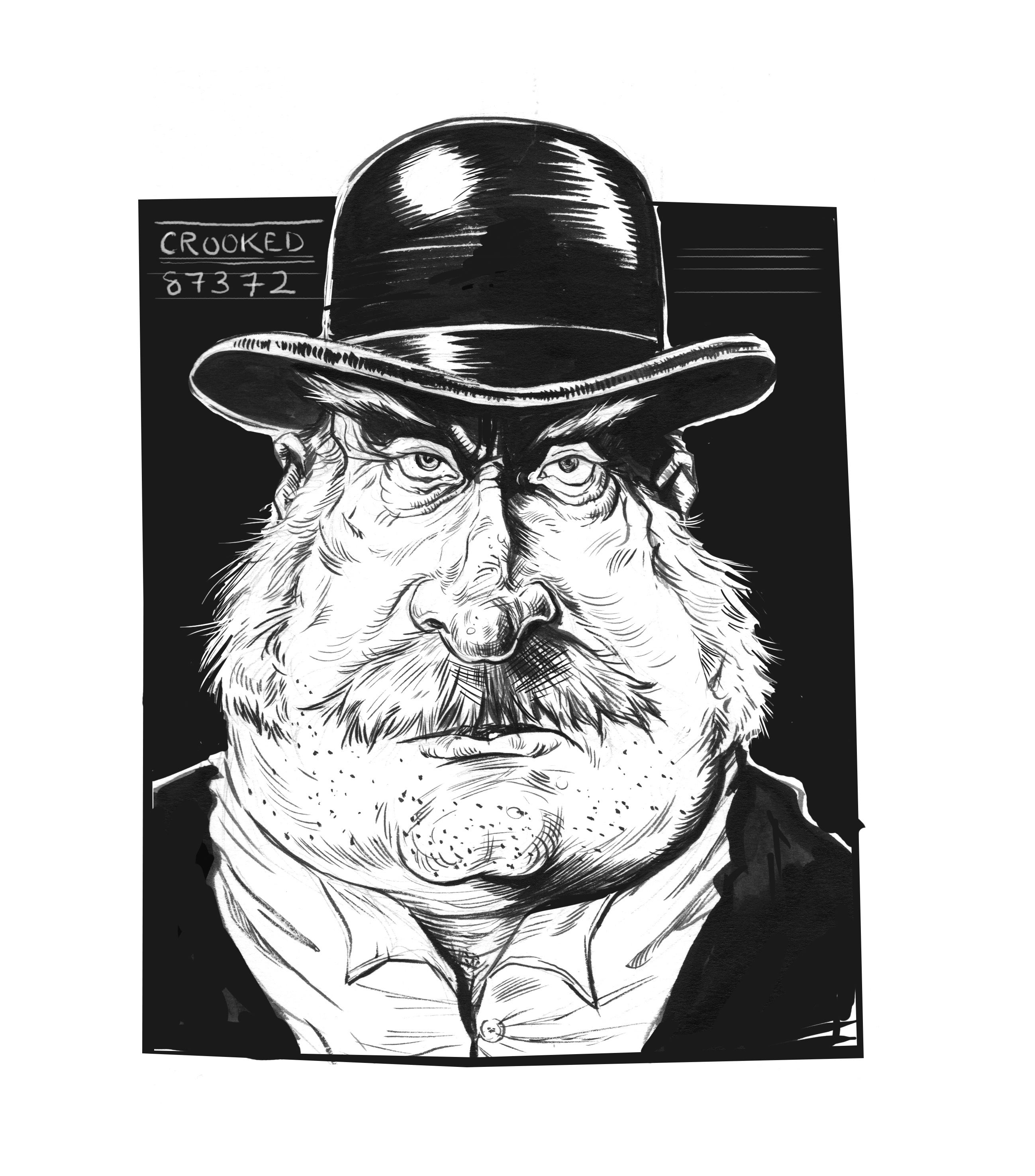 Inktober17 Crooked