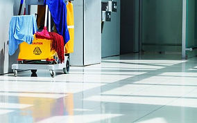 janitorial services mop bucket