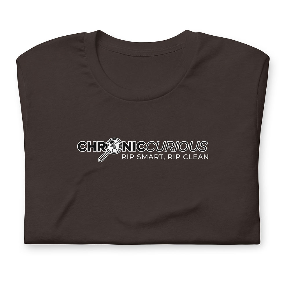 Thumbnail: Chronic Curious Logo T-shirt - Unisex