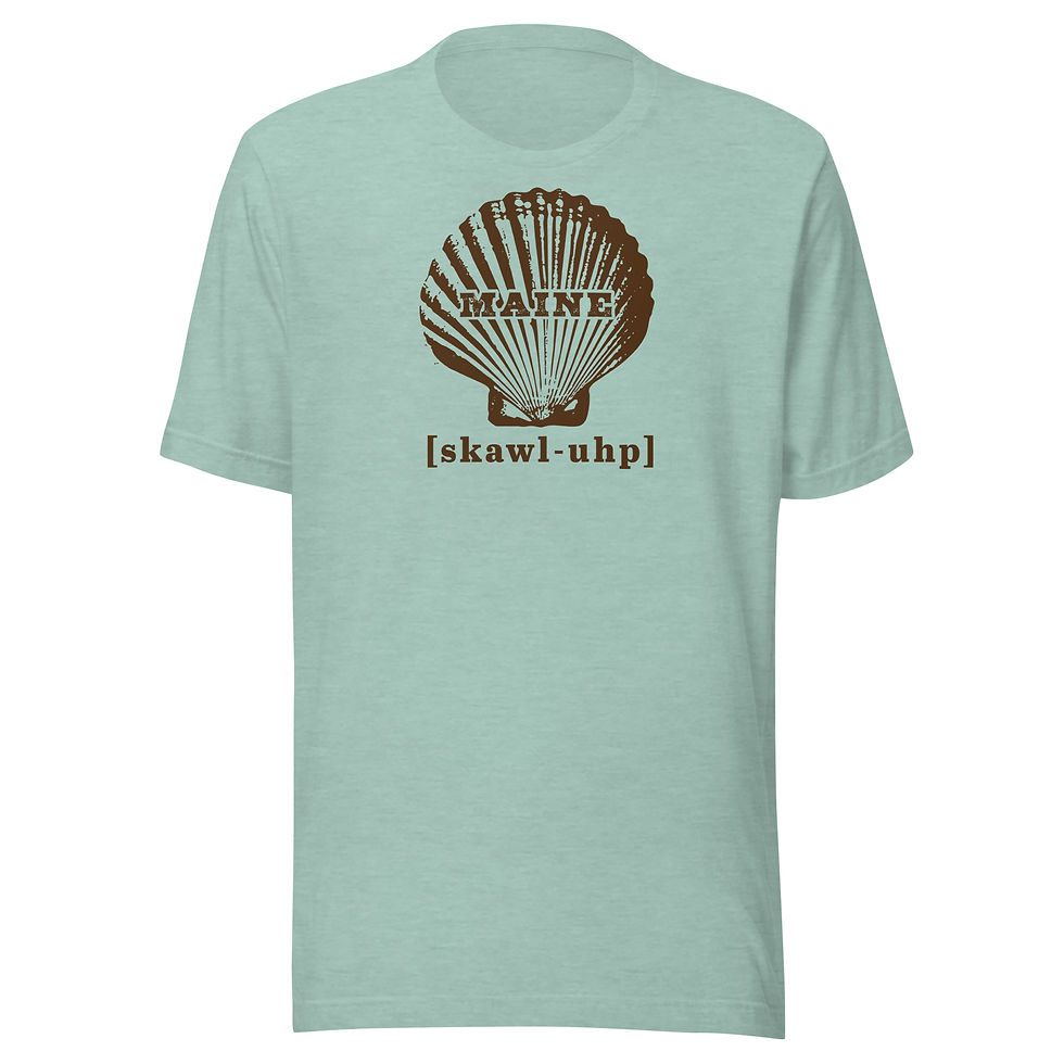 Thumbnail: Maine Skawl Uph! - Unisex t-shirt