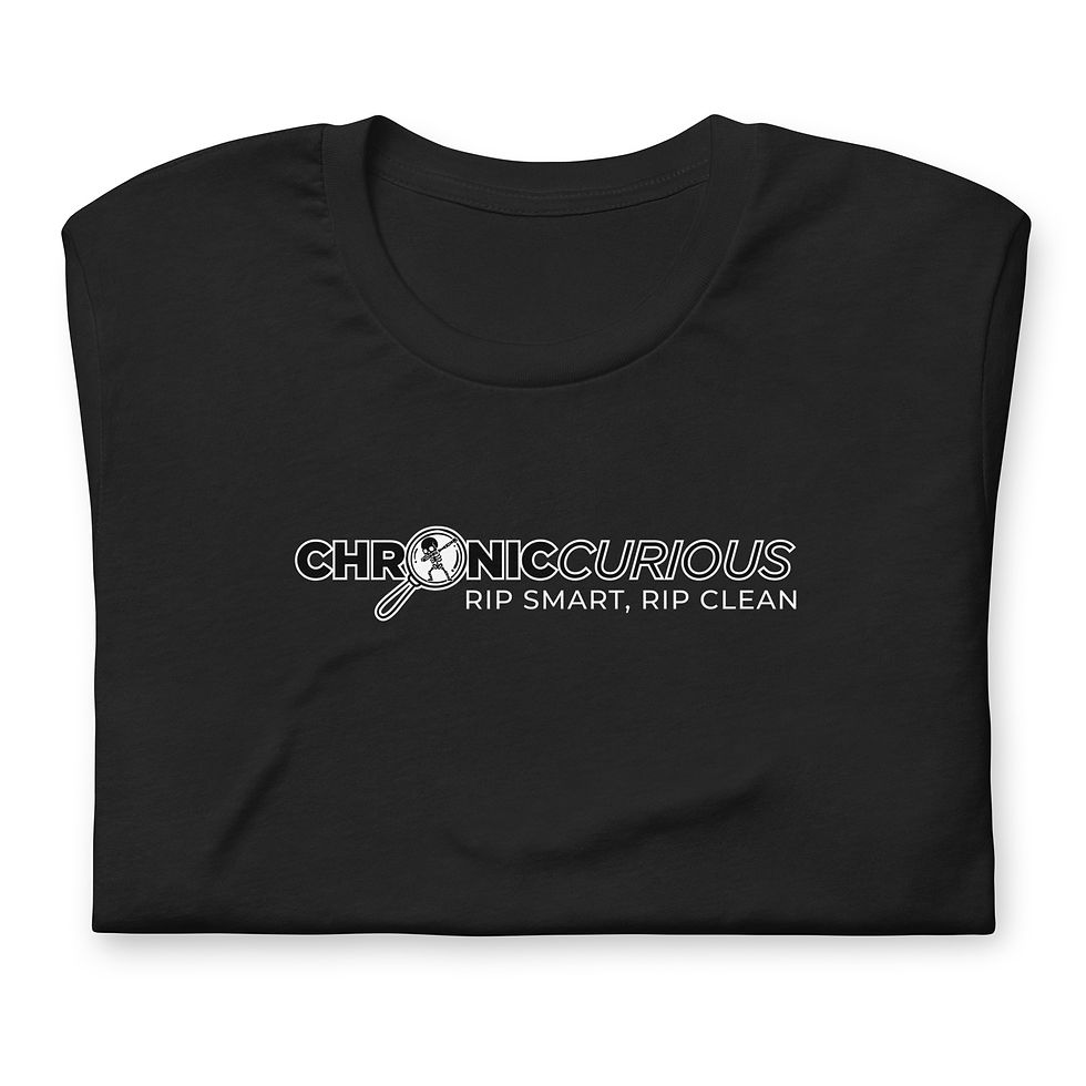 Thumbnail: Chronic Curious Logo T-shirt - Unisex