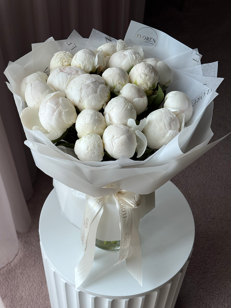 Thumbnail: #276 White Peonies