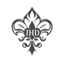 IHD logo Fleur with logo with IHD White