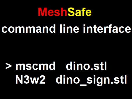 MeshSafe command line