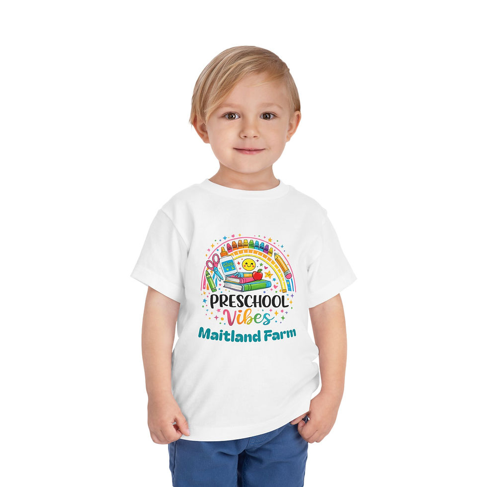 Thumbnail: Preschool Vibes Toddler Tee