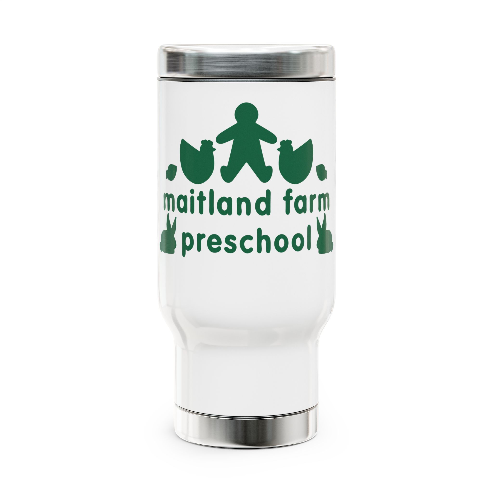 14oz Stainless Steel Handle Tumbler