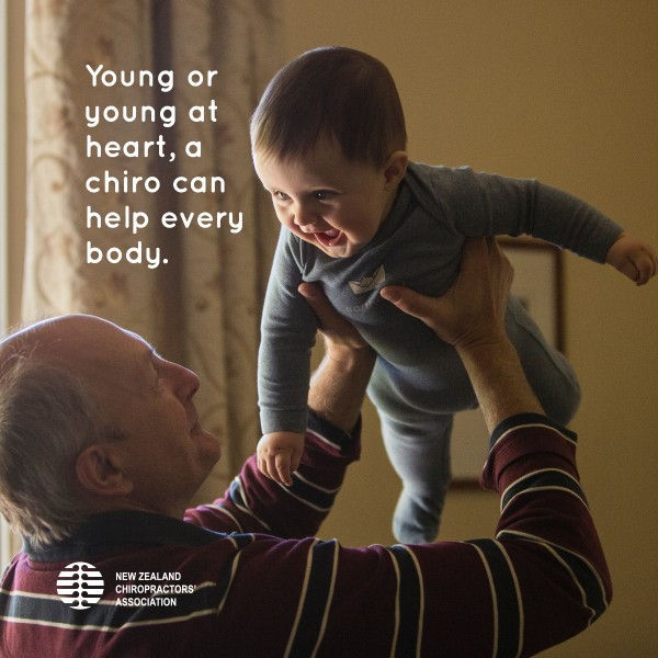 granddad playing with his grandson