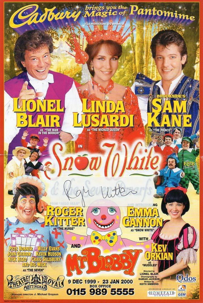 1999 Theatre Royal Nottingham
