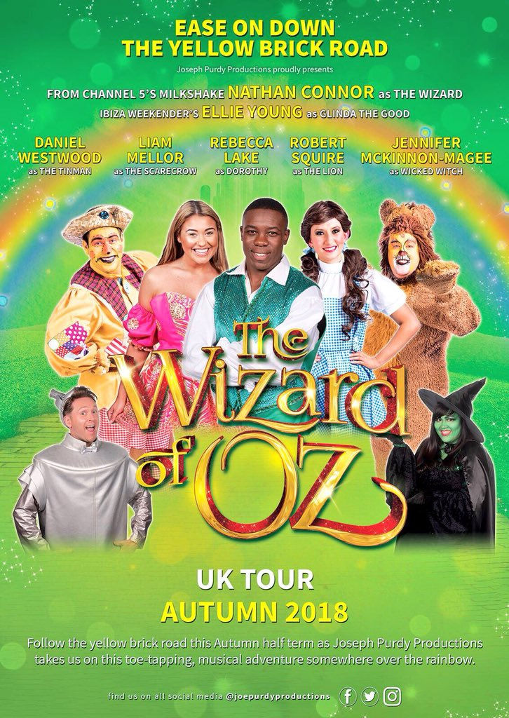 Wizard of Oz Autumn Tour 2018