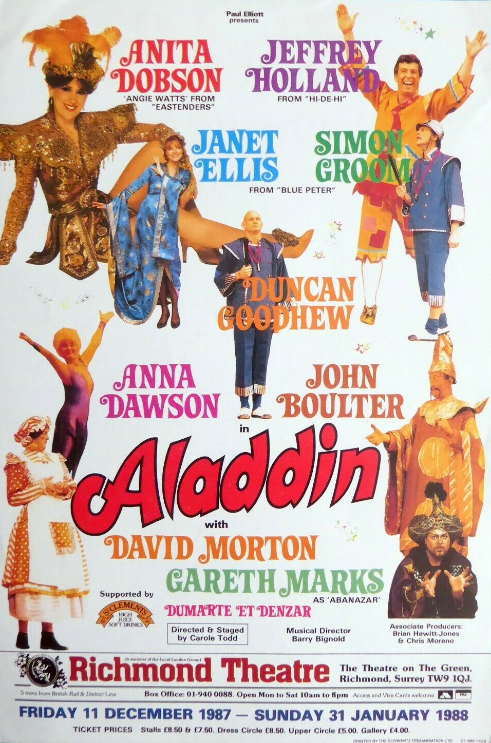 1987 Richmond Theatre panto