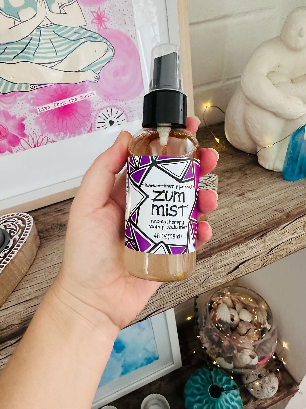 Lavendar Lemon Patchouli room spray