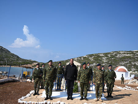 Επίσκεψη ΥΦΕΘΑ κ. Ιωάννη Κεφαλογιάννη σε Ρω, Στρογγύλη, και Καστελλόριζο