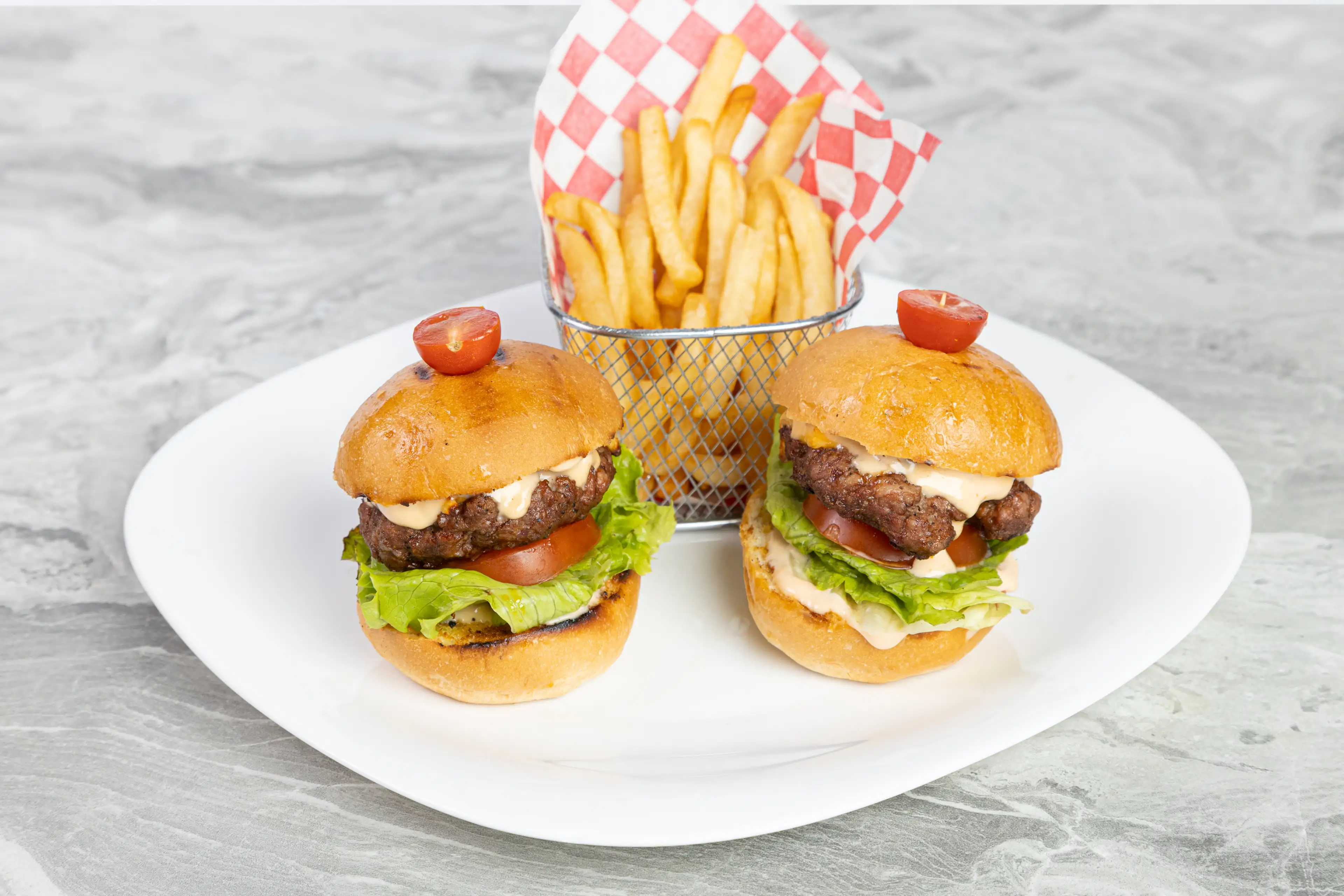 Arranged Food and Objects