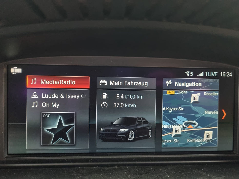 Miniaturbild: Eigene Fahrzeuggrafik im iDrive (NBT EVO ID6)
