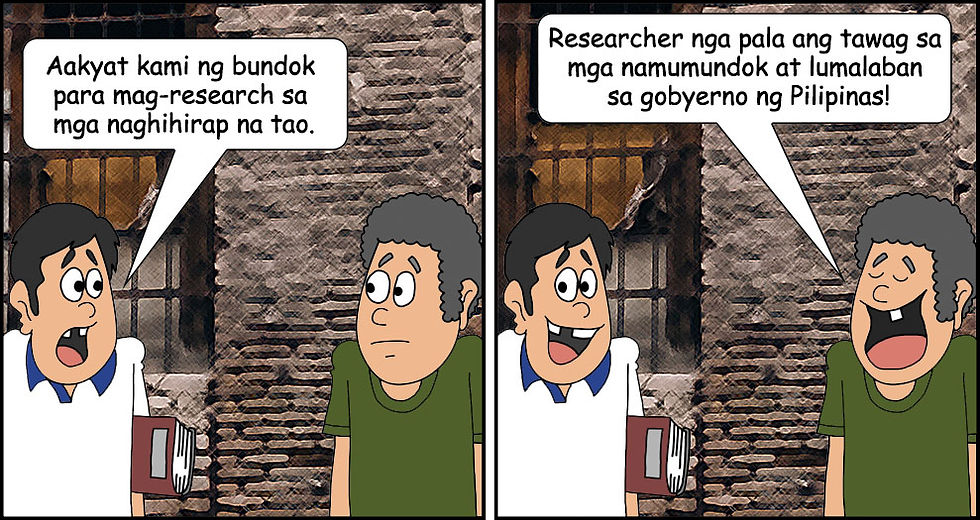 Barangay Mambubulgar: Ang researcher