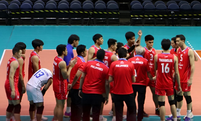 Alas Pilipinas via Dominic Santos at Marish Rivera - Bulgar Sports